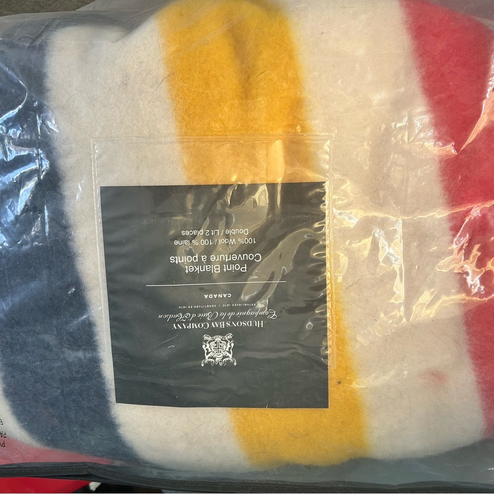 Hudson's Bay Company Multicolor Wool Blanket